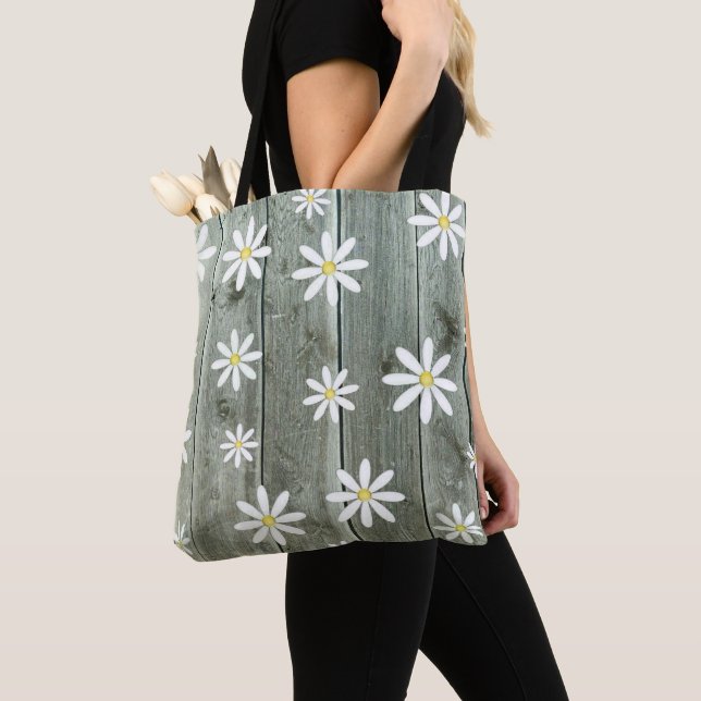 Tote Bag Cottage Daisy (De près)