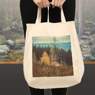 Tote Bag Cottage Lonely
