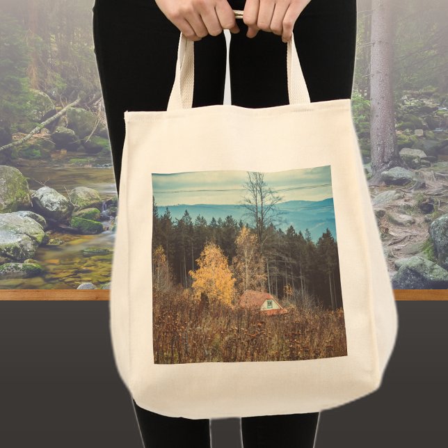 Tote Bag Cottage Lonely (Créateur téléchargé)
