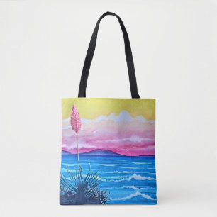 Tote Bag Coucher de soleil océan 