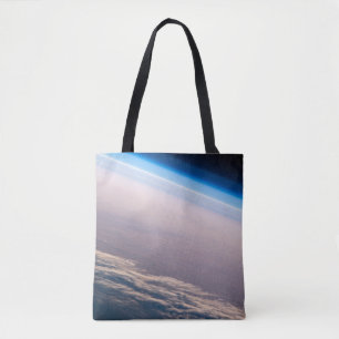 Tote Bag Coucher De Soleil Orbital Au Large De La Côte De C
