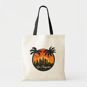 Tote Bag Coucher de soleil sur la skyline de Los Angeles Vi
