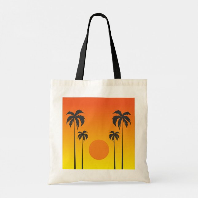 Tote Bag Coucher du soleil (Dos)