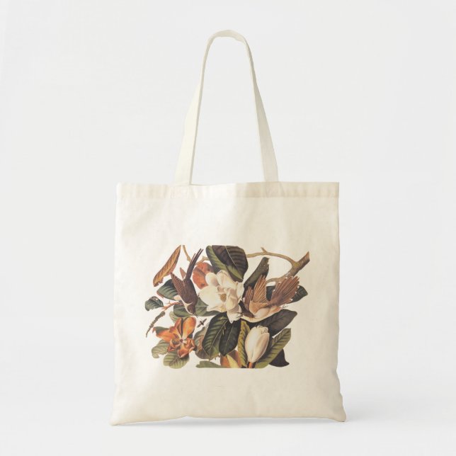 Tote Bag Coucou noir audubon Bird  (Devant)