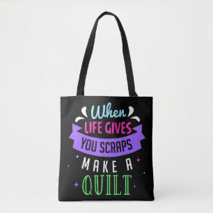 Tote Bag Coudre Quand La Vie Vous Donne Des Écrans Faire Un
