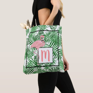 Tote Bag Couleur d'aquarelle sur mesure Flamant rose rose T