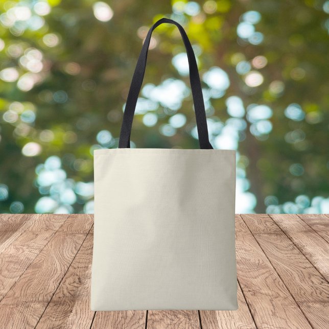 Tote Bag Couleur solide blanc foncé (Créateur téléchargé)