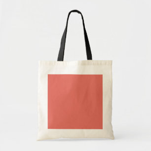 Tote Bag Couleur solide saumon