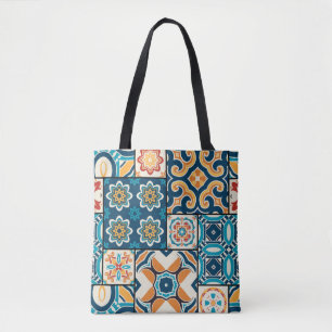 Tote Bag Couleur traditionnelle portugaise ornée