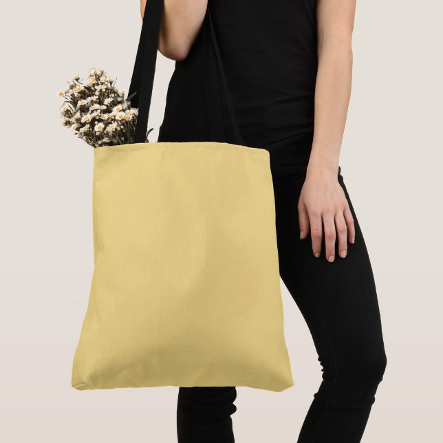 Tote Bag Couleur uni Jasmin (De près)