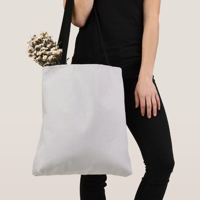 Tote Bag Couleur Uni Uni Albâtre (De près)