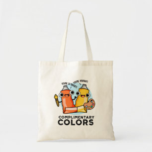 Tote Bag Couleurs Compliables Funny Paint Pun