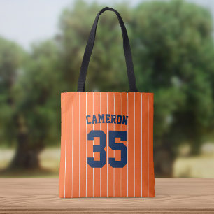 Tote Bag Couleurs entièrement modifiables Maillot de baseba