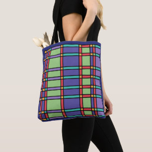 Tote Bag Couleurs Lumineuses De Verre