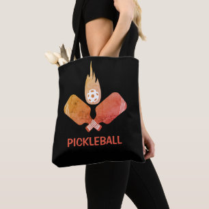 Tote Bag Couleurs rétro Pickleball