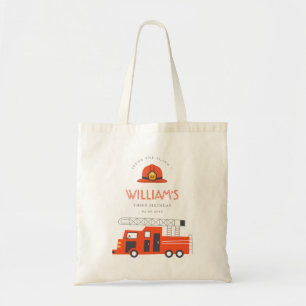 Tote Bag Coupable Red Firetruck Engine Enfants N'importe qu