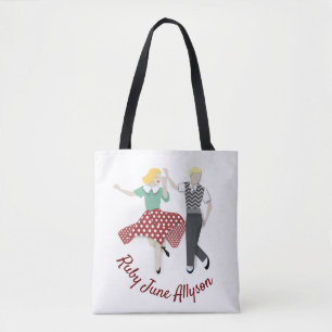 Tote Bag Couple de danse de Swing