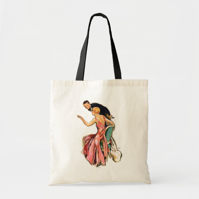 Tote Bag Couple engagé (Devant)