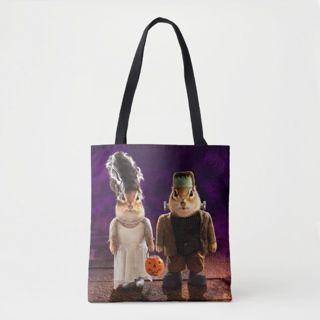 Tote Bag Couple gothique (Devant)