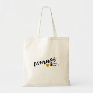Tote Bag Courage cher Heart Fourre-tout