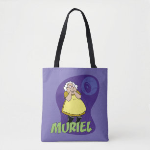 Tote Bag Courage du chien lâché   Muriel Graphic