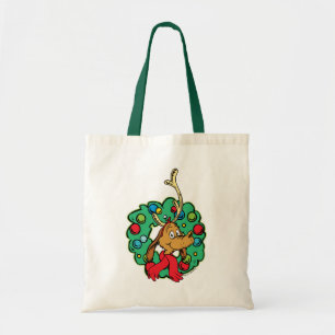 Tote Bag Couronne de Noël de Grinch   Max