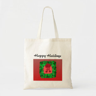 Tote Bag Couronne de Noël élégante