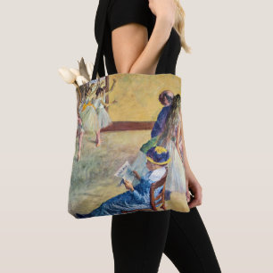 Tote Bag Cours de danse, la salle de danse par Edgar Degas