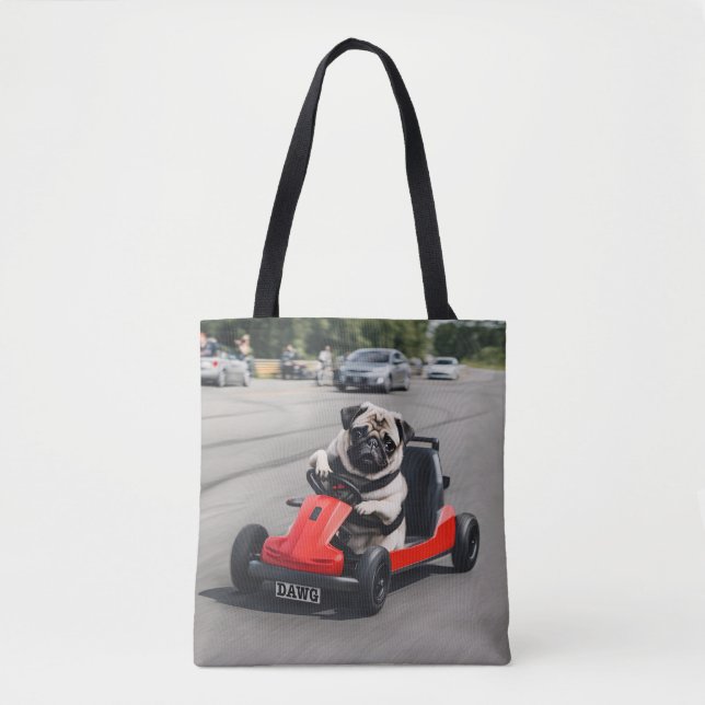 Tote Bag course de go-kart carlin (Devant)