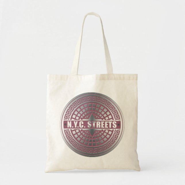 Tote Bag Couvercles de trouNYC (Devant)