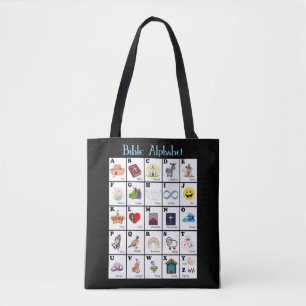 Tote Bag Couverture Alphabet de la Bible