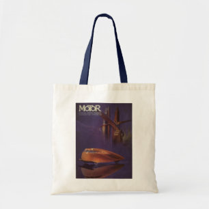 Tote Bag Couverture de magazine automobile vintage, voiture