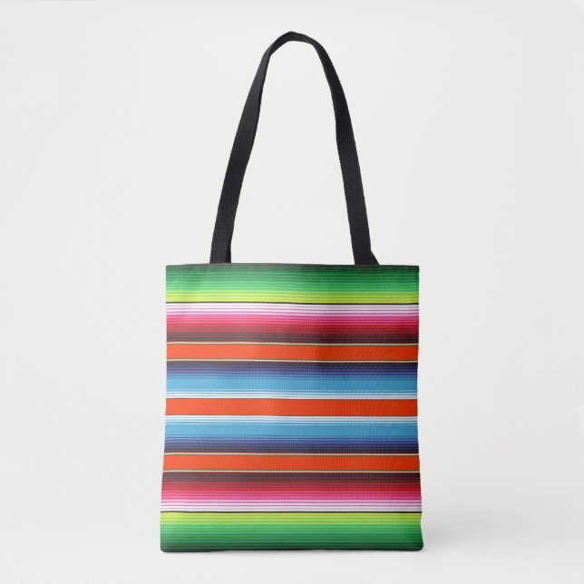 Tote Bag Couverture traditionnelle de Mexicain de fiesta de (Devant)