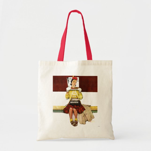 Tote Bag Cover Girl (Devant)