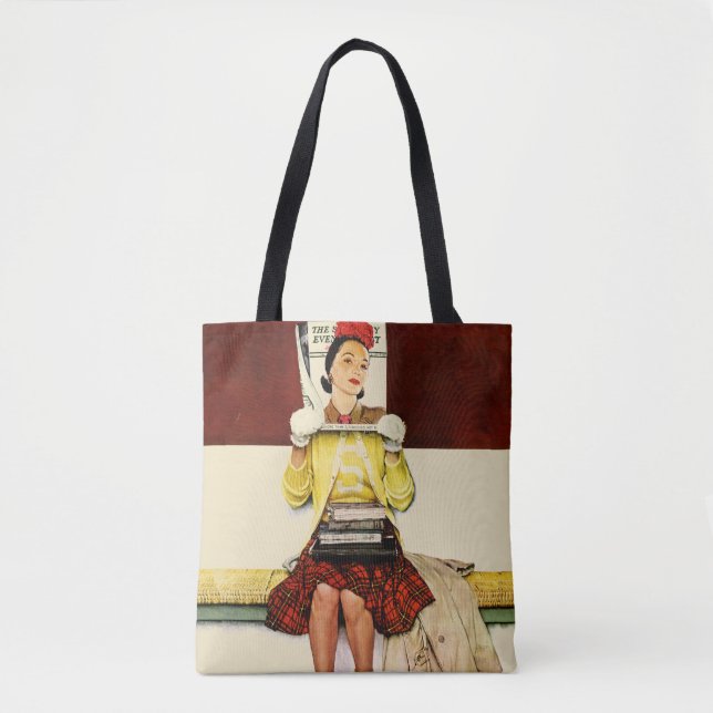 Tote Bag Cover Girl (Devant)