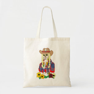 Tote Bag Cowgirl Sugar Crâne