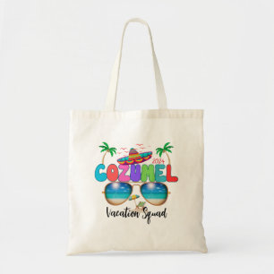 Tote Bag Cozumel Vacation Squad Soleil, sable et souvenirs 