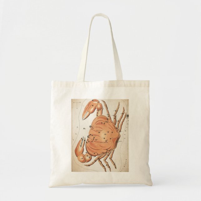 Tote Bag Crabe de galaxie mystique céleste (Devant)