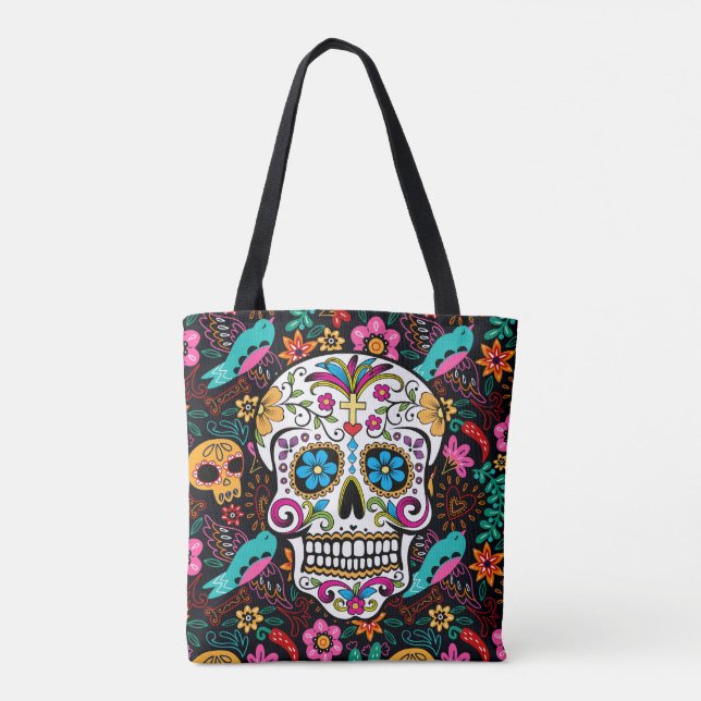 Tote Bag Crâne à sucre (Dos)
