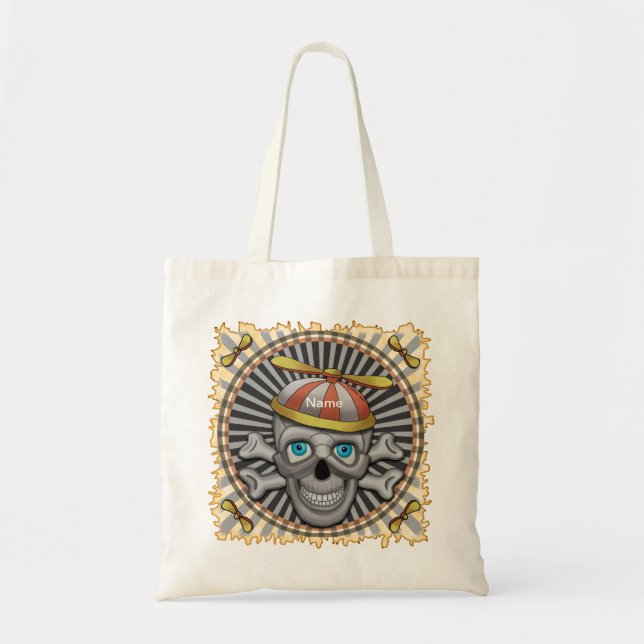 Tote Bag Crâne de bonnet (Devant)