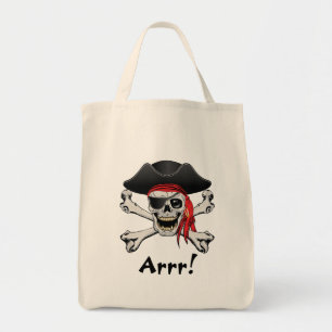 Tote Bag Crâne de pirate