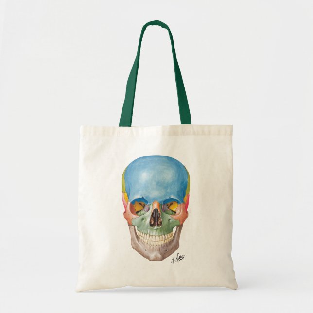 Tote Bag Crâne Fourre-tout de achat de Netter (Devant)