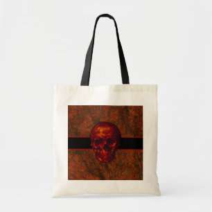 Tote Bag Crâne rouge