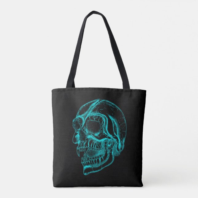 Tote Bag Crâne Vampire (Dos)