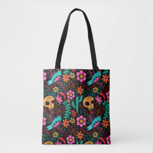 Tote Bag Crânes à sucre