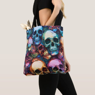 Tote Bag Crânes funky