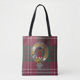 Tote Bag Crawford Tartan & Badge