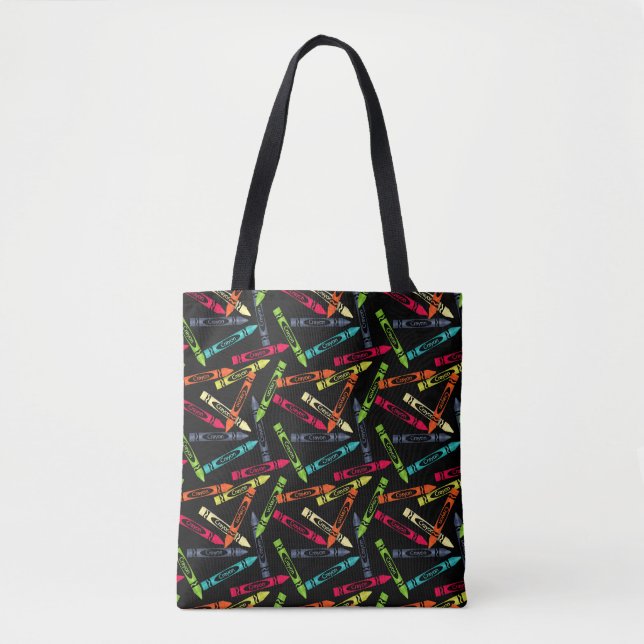 Tote Bag Crayons | Coloration | Vous Customisez l'Arrière - (Devant)