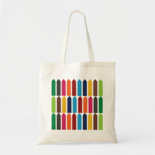 Tote Bag Crayons Enseignant École Primaire Enfants Coloré