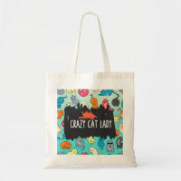Crazy Cat Lady Cute et Playay Cat Motif